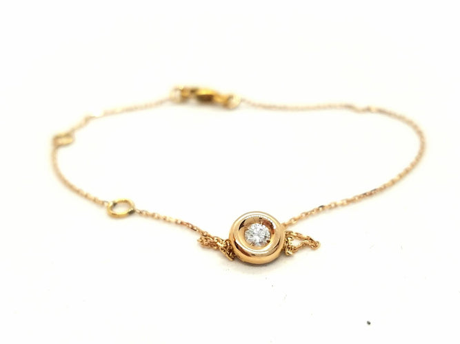 Bracelet Bracelet Or rose Diamant 58 Facettes 579018RV