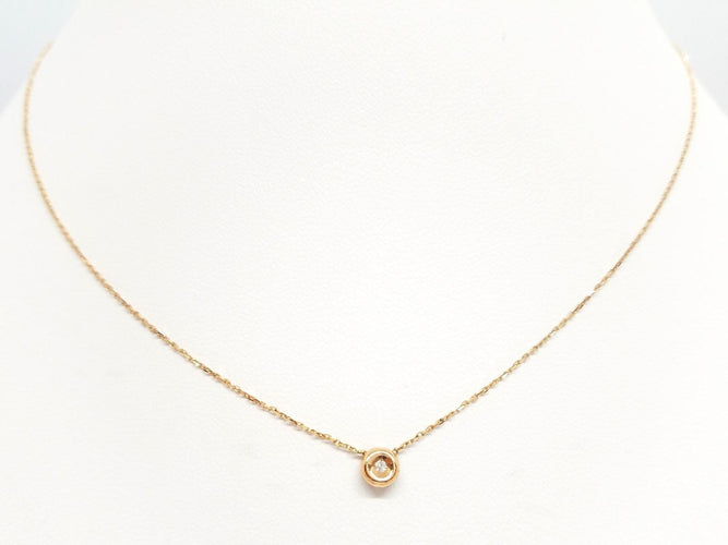 Collier Collier Or rose Diamant 58 Facettes 579068RV