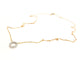 Collier Collier Or rose, Or blanc Diamant 58 Facettes 579194RV