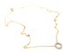 Collier Collier Or rose, Or blanc Diamant 58 Facettes 579194RV