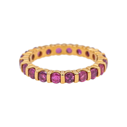 Bague 50.5 Bague Or jaune Rubis 58 Facettes 5208089RV