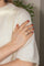 Bague 54 Bague Alliance Or blanc, Or rose 58 Facettes 5276256RV