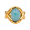 Bague 52 Bague Or jaune Chrysoprase 58 Facettes 5331736RV