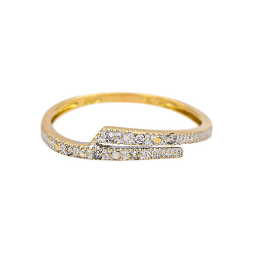 Bague 52 Bague Or jaune, Or blanc Diamant 58 Facettes 4913215CN