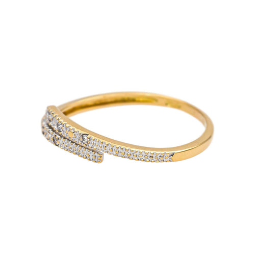 Bague 52 Bague Or jaune, Or blanc Diamant 58 Facettes 4913215CN