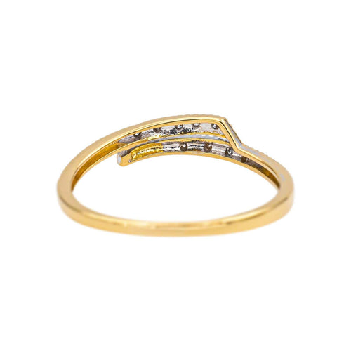 Bague 52 Bague Or jaune, Or blanc Diamant 58 Facettes 4913215CN