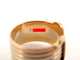 Bague 55 Cartier Double C - Bague en or jaune, blanc et rose 18k 58 Facettes 271542