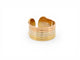 Bague 55 Cartier Double C - Bague en or jaune, blanc et rose 18k 58 Facettes 271542
