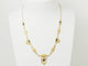 Collier Collier Art nouveau draperie en or jaune 18 carats et saphirs 58 Facettes 33681