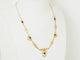 Collier Collier Art nouveau draperie en or jaune 18 carats et saphirs 58 Facettes 33681