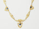 Collier Collier Art nouveau draperie en or jaune 18 carats et saphirs 58 Facettes 33681