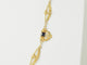 Collier Collier Art nouveau draperie en or jaune 18 carats et saphirs 58 Facettes 33681