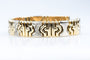 Bracelet Bracelet articulé - Maillons « I » en or jaune 18K et diamants 58 Facettes BRIGDCC1312-107