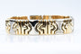 Bracelet Bracelet articulé - Maillons « I » en or jaune 18K et diamants 58 Facettes BRIGDCC1312-107