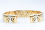 Bracelet Bracelet articulé - Maillons « I » en or jaune 18K et diamants 58 Facettes BRIGDCC1312-107