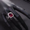 Bague 53.5 Bague rubellite et diamants en or jaune 18 carats 58 Facettes 5427