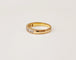 Bague 51 Demi-alliance - Bague en or jaune 18K et diamants 58 Facettes All.demi.B.0.60ct-2170