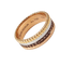 Bague 55 Boucheron Quatre - Bague Classique Small en or 18K tricolore 58 Facettes BOUCHR-2219