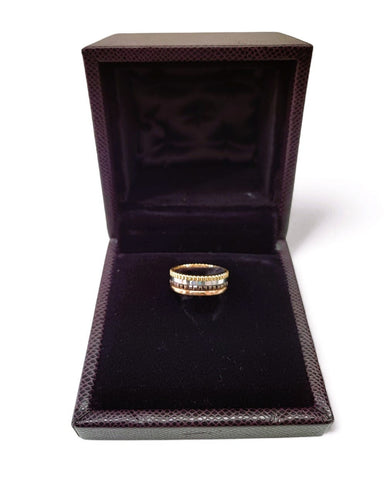 Bague 55 Boucheron Quatre - Bague Classique Small en or 18K tricolore 58 Facettes BOUCHR-2219