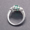 Bague 55 Bague - Émeraude et diamants en or jaune 18 carats 58 Facettes 4800