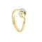 Bague 54 Damiani - Bague solitaire en or jaune 18 ct avec diamant 0,24 ct 58 Facettes 39019