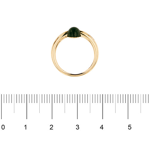 Bague Pomellato M'ama non M'ama - Bague en or rose 18 ct et tourmaline 58 Facettes 38225