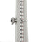 Bague Bague fleur en or blanc 18 ct avec saphir et diamants 58 Facettes 38076