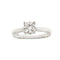 Bague 52 Bague solitaire - Diamant 0,50 ct en or blanc 18 ct 58 Facettes 34003