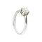 Bague 52 Bague solitaire - Diamant 0,50 ct en or blanc 18 ct 58 Facettes 34003