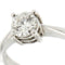 Bague 52 Bague solitaire - Diamant 0,50 ct en or blanc 18 ct 58 Facettes 34003
