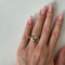 Bague 55 Bague trinité - Bague trois anneaux en or jaune, blanc et rose 58 Facettes 40444