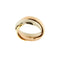 Bague 55 Bague trinité - Bague trois anneaux en or jaune, blanc et rose 58 Facettes 40444