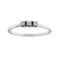 Bague 56 Bague trilogy en or blanc 18 ct et diamants 0,12 ct 58 Facettes 31998
