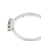 Bague 56 Bague trilogy en or blanc 18 ct et diamants 0,12 ct 58 Facettes 31998