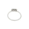 Bague 56 Bague trilogy en or blanc 18 ct et diamants 0,12 ct 58 Facettes 31998