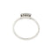 Bague 56 Bague trilogy en or blanc 18 ct et diamants 0,12 ct 58 Facettes 31998