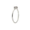 Bague 56 Bague trilogy en or blanc 18 ct et diamants 0,12 ct 58 Facettes 31998
