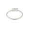 Bague 56 Bague trilogy en or blanc 18 ct et diamants 0,12 ct 58 Facettes 31998