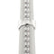 Bague 54 Bague bandeau nœud en or blanc 18 ct et diamants 58 Facettes 29354
