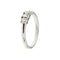 Bague 55 Bague trilogie - Bague en or blanc 18 ct et diamants 0,18 ct 58 Facettes 22500