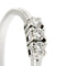 Bague 55 Bague trilogie - Bague en or blanc 18 ct et diamants 0,18 ct 58 Facettes 22500