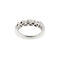 Bague 55 Bague rivière ondulée - Diamants 1,00 ct en or blanc 18 ct 58 Facettes 37816