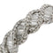 Bague 55 Bague rivière ondulée - Diamants 1,00 ct en or blanc 18 ct 58 Facettes 37816
