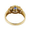 Bague 63 Bague vintage nœud en or jaune 18 ct, saphir et diamants 58 Facettes 27454