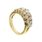 Bague 52 Bague rivière - Bague en or jaune 18 ct et diamants 2,24 ct 58 Facettes 27730