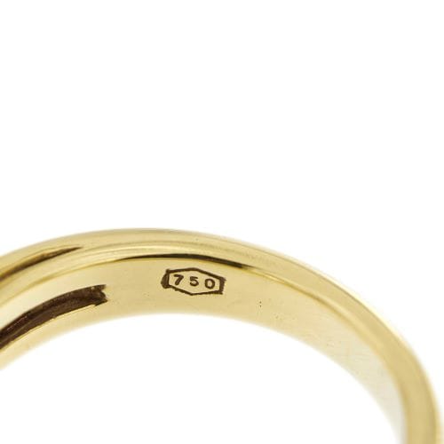 Bague 52 Bague rivière - Bague en or jaune 18 ct et diamants 2,24 ct 58 Facettes 27730