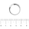 Bague 56 Bague bandeau en or blanc 18 ct et diamants 58 Facettes 20844
