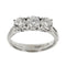 Bague 68 Bague trilogy - Diamants 1,17 ct en or blanc 18 ct 58 Facettes 3550