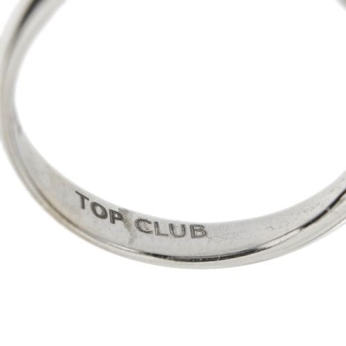 Bague 68 Bague trilogy - Diamants 1,17 ct en or blanc 18 ct 58 Facettes 3550