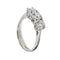 Bague 68 Bague trilogy - Diamants 1,17 ct en or blanc 18 ct 58 Facettes 3550